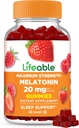 Ζωηρή μελατονίνη 20mg Gummies 