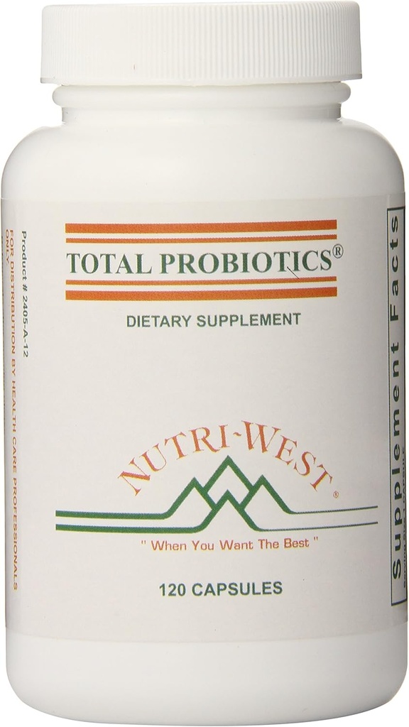 fındık-west Total Probiyotiks 120 Capsules, 2.4 Ounce