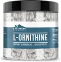 Earthborn Elements (200 Capsules L-Ornithine HCl, Amino Asit, Protein Synthesis
