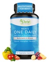 Pure By Nature One-Daily Multivitamin for Men, Immune Support Supplement with Non-GMO Materials, Vitamin & Minerals for Energy, 60 Veggie Capsules