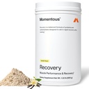Momentous Recovery Grass-Fed Whey Protein Toz - 20 g Post-Workout Whey Isolate proteini - Spor için sertifikalı - Gluten-Free - 15 Hizmet - Vanilla - Paket Vary