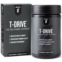 InnoSupps: T-Drive | testosteron ATM | Amplify Muscle growth | KSM-66 Ashwagandha, Boron, Fenugreek | 90 Capsules