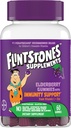 Flintstones Vitamins Elderberry Gummies for Kids with Immunity Support from C & çinko, Immune Support Gummies, Multivitamin for Kids, Gluten Free, 60 Count