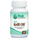 Peak Pure & Natural, Peak Krill Oil Supplement - Ortak ve Kalp Sağlığı için Balık yağından Daha İyi - Krill Oil Brain Supplement - EPA, DHA ve Astaxanthin - 60 yumuşakgels