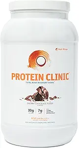 SaltWrap protein Kliniği – Total Body Recovery Shake with Collagen,, HMB, Tart Cherry Extract, Pea Protein Isolate and Prebiyotik Fiber for Joints & Muscle Recovery - Kremy Chocolate Fudge