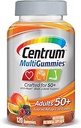 Centrum Multivitamin Gummy for Adults 50 Plus, Assorted Flavor, Fruit, 120 Count