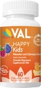 Çocuklar için Magnezyum | Yüksek Taht, Rahatlama ve Oda | Mg Glycinate, Citrate & Taurate | B6, D & C | Sugar-Free, Non-GMO | 60 Chewable Tabletler