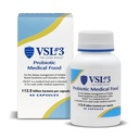 VSL #3, Digestive Health, IBS & UC Belirtileri için Probiyotikler - 112.5B CFUs, High-Potency, Multi-Strain, Live, Reerated Probiyotik, Medical Food for Gut Health Support in Men & Women, 60 Capsules