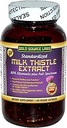 Organic Milk Thistle Capsules, 180 Caps, Pure Milk Thistle Powder Plus 80% Silymarin Extract Standardized Complex, 450 mg, Natural Liver Health Supplement, Immune Boost, Detox and Cleanse