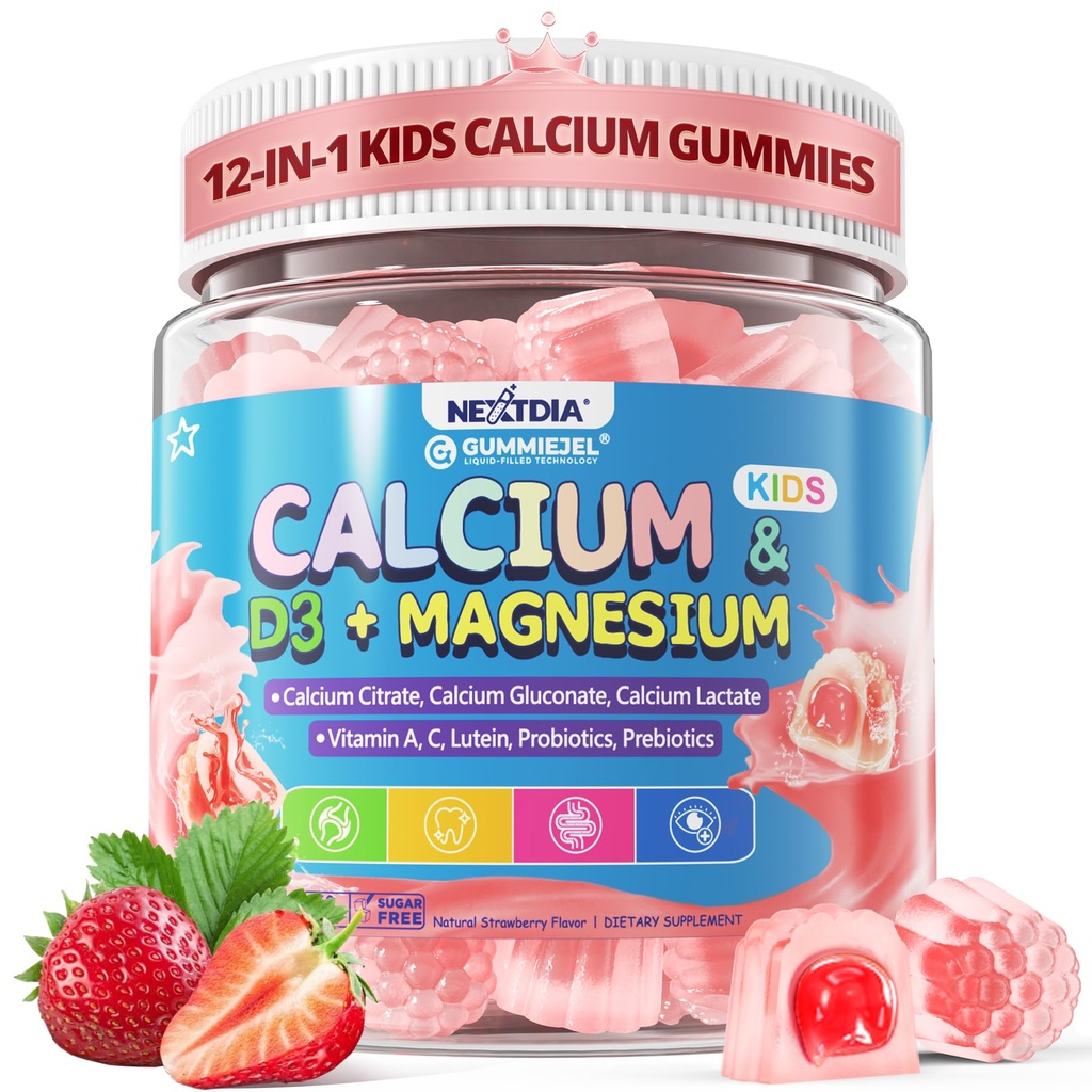Çocuklar, Kemik Sağlığı,Muscle Support,Digestive Health,Sugar Free 60Cts