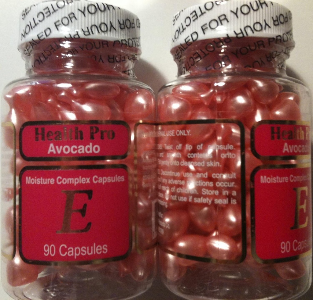 E Vitamin Skin Oil Avacado, 90 Softgels (Pack of 2)