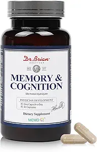 Zihin ve Odak için Beyin Tamamları - Ekstra Kuvvet Nootropic Supports Concentration, mental Clarity, Erkekler ve Kadınlar için Beyin Sağlığı - 30 Capsules