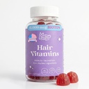 Hunny Bunny Hair Biotin Gummies - Biotin Supplement with Vitamin A, C, D, E, B6 – Saç Büyümesi, Skin, Nail Vitaminleri - GMO, Gluten Free - 60 Gummies