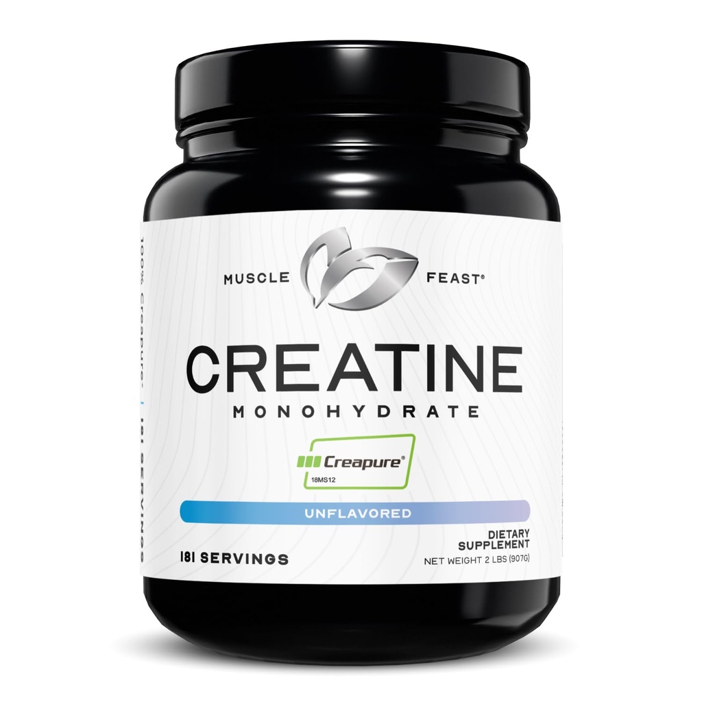 Kas Kreşik Kreşitine Monohidrat Toz, Vegan Hua Friendly Gluten-Free, Mass Winer, Muscle Recovery Supplement and Trusted Tinatine Toz, Unflavored, 2lb