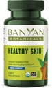Banyan Botanikleri Sağlıklı Cilt - Organik Cilt Tamamı - Saçt ve Sağlıklı Arama Cilt - 90 Tablet - Şaşırtıcı olmayan Vegan
