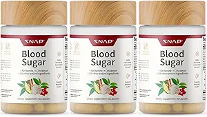 Snap Supplements Blood Sugar Assembly - 180 Count