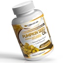 vibraxlabs Riley Seed Oil - 100% Cold Pressed Pure 1000 mg Ekstra - Saç Büyümesi için En İyi, Genç Skin & Face, Bladder Control Supplement, 60 Softgels