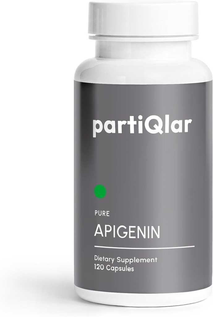 Apigenin, 100 mg EN 60 Capsules – Pure – 98.7% Stabilized – Active Bioflavonoyaks & Antioksis – Non-GMOMO