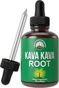 Εκχύλισμα Ρίζας Κάβα Κάβα Calming Liquid Drops Περισσότερο συμπυκνωμένο - 1:3 Ratio Εξόρυξης. Vegan συμπλήρωμα Βοήθεια για χαλάρωση, ηρεμία, φυσικό ύπνο. Χωρίς ζάχαρη Γλουτένη Δοκιμασμένη Βάμμα ΗΠΑ