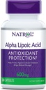 Natrol Alpha Lipoic Acid 600 mg Capsules 30 ea (Görünen 5)