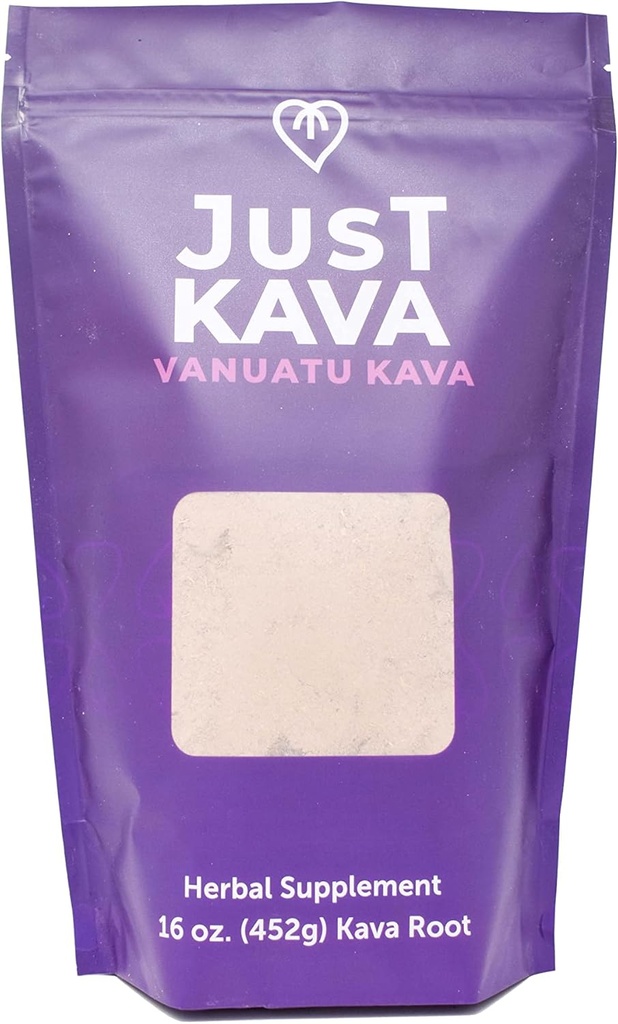 Just Kava Vanuatu Kava Toz Herbal Supplement for Relaxation 16 OZ (452g)