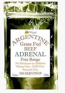 Argentine Beef Adrenal Powder Grass Fed & Finished 4.2 Ounce