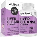 Liver Cleanse Detox & Tamir - Liver Health Support Supplement - Milk Thistle, Berberine, Beet Root Toz, Turmeric, Ginger, Dandelion Root, Artichoke, Grape Seed ve More - 60 Capsules