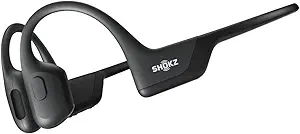 SHOKZ OpenRun Pro - Open-Ear Bluetooth Οστών Διεξαγωγή Αθλητικά ακουστικά, Ιδρωμένο Ανθεκτικά Ασύρματα ακουστικά για προπονήσεις και τρέξιμο με Premium Deep Bass - ενσωματωμένο Mic, με Hair Band, Μαύρο