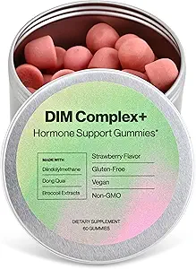 DIM Complex Gummies για την υποστήριξη ορμονών επιπλέον δύναμη Diindolylmethane Plus Dong Quai & εκχύλισμα μπρόκολου