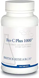 Biotics Research Bio C Plus 1000 Antioksi, Yüksek Potency, Bioflavonoyaklar, Sağlıklı Immune Response, Collagen, Sağlıklı Skin, Cartilage ve Ortak Destek 100 Tablet