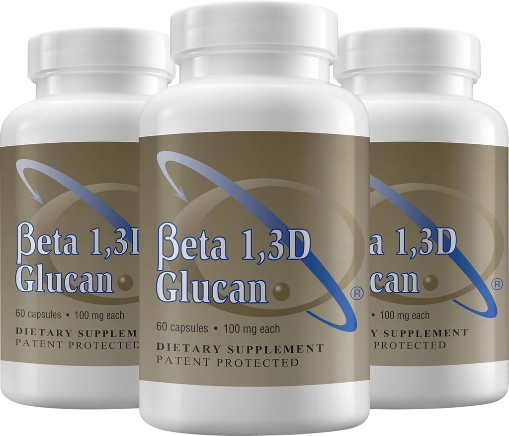 Transfer Point Immune Support Supplement Highly Purified Beta 1,3D Glucan 100 mg per Capsule (beta-glucan Fiber) (Pazar 3)