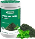 Οικόπεδα Βιολογική Spirulina Extra Powder - Mint Flavoured - 100% Pure - 75 Μερίδες - Superfood - Καλή γεύση και καλή μυρωδιά - 10% Βιοενεργή χλωροφύλλη - Ισχυρή πηγή αντιοξειδωτικών