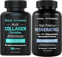 Vitals Vitaminleri Multi Collagen Capsules + Resveratrol Capsules