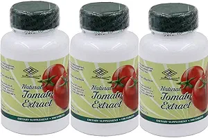 3 Packs Natural Tomato Extract w/ Lycopene (100 Tablet)