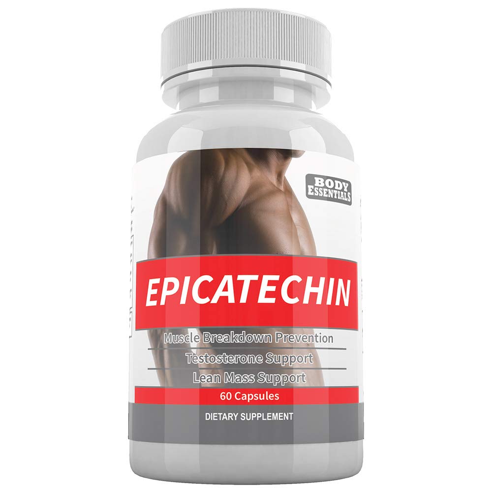 EPICATECHIN - 60 Capsules - 300 mg Max'i 50mm - Protein Synthesis'i artırmak, Wins, Lean Muscle - Güçlü ve Decrease Body Fat artırmak