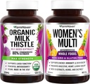 Çiftçilik Butle Capsules ve Multivitamin Kadınlar için | 22 Temel Nutrients, Meyveler ve Veggies Kadınlar Multivitamin | Boosts Energy, Immune, Heart Health Sches