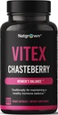 Natgrown Vitex Chasteberry Supplement for Women 1000 mg - Agnus Castus Chaste Tree Vitex Berry Fruit Capsules - 60 Ctt