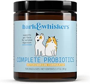 Dr. Mercola, Full Probiyotikler, Kediler ve Köpekler için, 3.17 oz (90 g), Destekler Immune Function, Digestive Support, Non GMO, Soy Free, Gluten Free