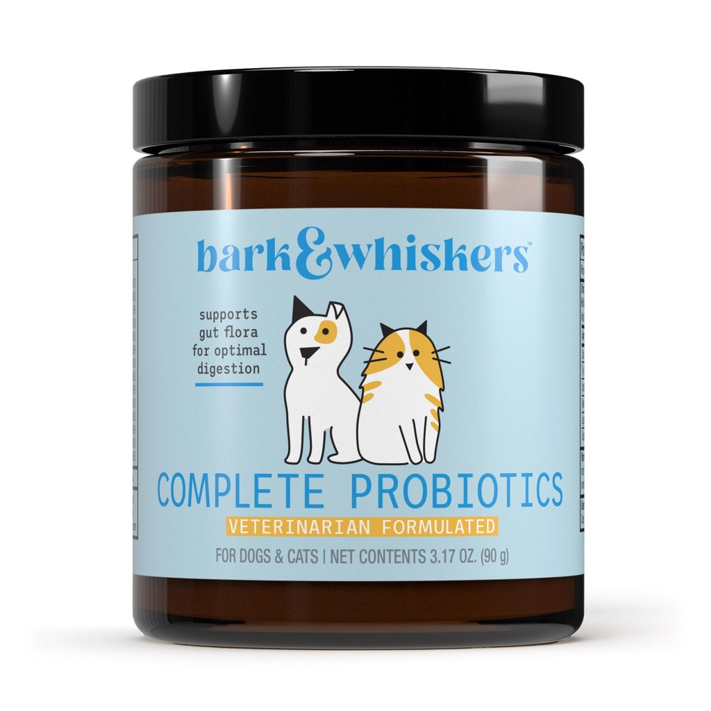 Dr. Mercola, Full Probiyotikler, Kediler ve Köpekler için, 3.17 oz (90 g), Destekler Immune Function, Digestive Support, Non GMO, Soy Free, Gluten Free