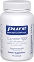 Pure Encapsulations Curcumin 500 with Bioperine - Antioksi Supplement to Support Commons, Tound, Liver, Colon & Cellular Health* - Turmeric Curcumin & Bioperine - 60 Capsules