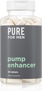 Erkekler için Pure for Men Pump Advancedr | Pre Workout Supplement for Muscle Pump, Stamina ve Artan Kan Akışı | L-Arginine & L-Citrulline | Focus and Energy Support | 90 Count