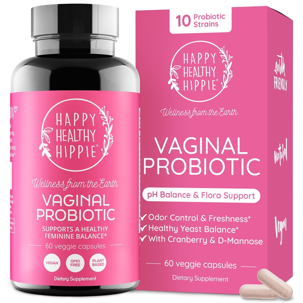 Kadınlar için Vaginal Probiyotikler - Kadınlar için Fi Denge | 10B CFU - 10 Strains | Cranberry & D-Mannose | BV, Yeast, Flora & Odor Control | Urinary, Gut & Digestive Health Support Pills, 60 Ct