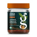 Gaia Herbs Turmeric Supreme Adult Daily Gummies-Daily Swelling Support for Health, Active Life-USDA Sertifikalı Organik Turmeric and Supportive Herbs-40 Gummies(20-Day Supply)