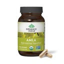 ORGANIC INDIA Amla Capsules Organik - Hint Gooseberry Herbal Vitamin Tamam, Amla Supplement, Immune Support, Vegan, Gluten-Free, Ayurvedic, Antioksi, Non-GMO - 60 Capsules