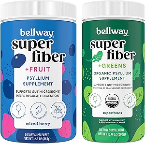 Bellway Super Fiber σκόνη + φρούτα, μικτά Berry Super Fiber + πράσινα