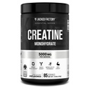 Jacked Factory Creatine Monohydrate Powder 425g - 5g Daily Creatine Supplement για άνδρες και γυναίκες, Vegan-Friendly, Third-Party Tested - 85 Υπηρεσίες, Άγευστες