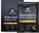 Bone Broth protein Toz Eski Beslenme, Tavuk Soup Packets, Grass-Fed Chicken ve Beef Bone Broth Toz, 15g Protein Pereği, 7 Ct, 7 Ct
