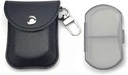 VOFOON Μικρός Διοργανωτής Χάπια, Travel Pill Box για Purse, Keychain Hill Holder, Pocket Pill Container, 2 φορές μια καθημερινή φορητή ιατρική περίπτωση βιταμίνης, Fish Oil Box, κουτί συμπλήρωμα
