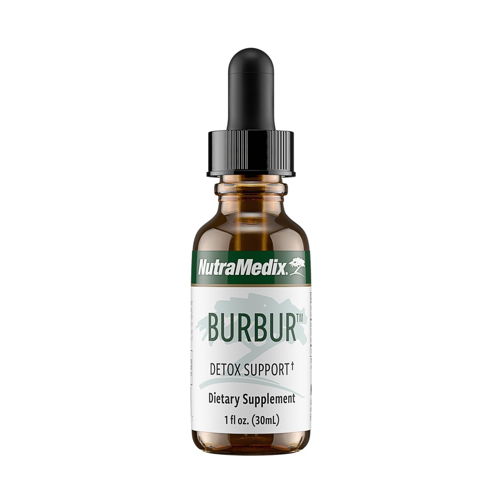 NutraMedix Burbur Supplement - Υποστηρίζει πλήρη καθαρισμό σώματος Detox για γυναίκες και άνδρες - Προώθηση αντιοξειδωτικό & μικροβιακή υποστήριξη - Φυτική βαφή Made with Manayupa Leaf Extract (1oz / 30ml)