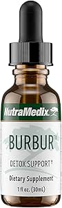 NutraMedix Burbur Tamam - Kadın ve Erkekler için Full Body Detox Temizse - Antioksi ve Mikrobial Destek - Manayupa Leaf (1oz / 30 ml) ile yapılan herbal Tincture
